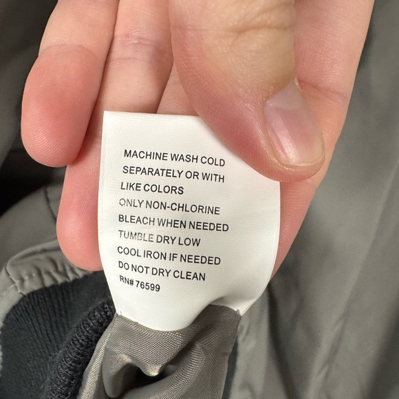 MLB Mariners Bomber Jacket Grey Sports Jacket Baseball Men’s Size 2XL - Picture 9 of 11